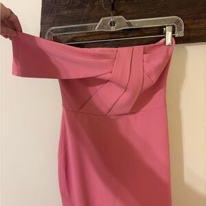 REVOLVE Elegant Pink Strapless Dress